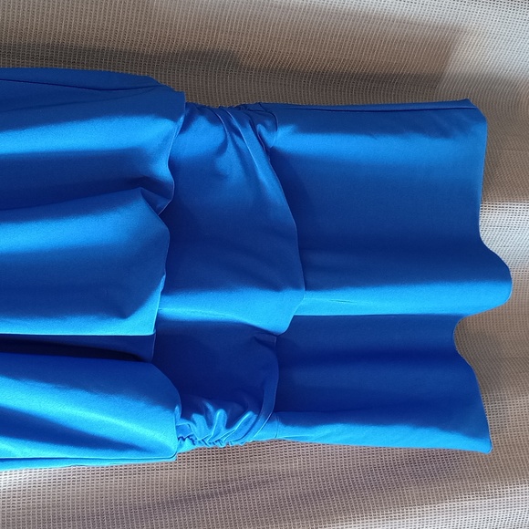 Blue blue 💙 B. Smart drop waist Dress Size small - Picture 3 of 9